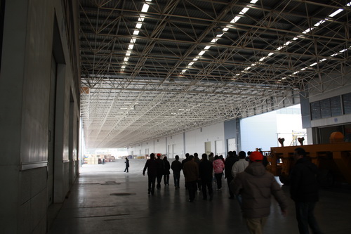 中国南车株洲分公司电永磁焊接夹具使用现场